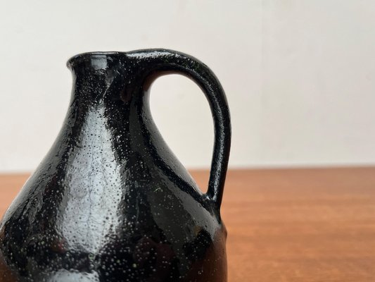 Mid-Century Minimalist Studio Pottery Carafe Vase from BKW Böttger Keramik Wandsbek, Hamburg, Germany, 1960s-UAH-1796022