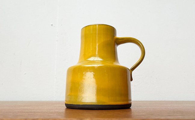 Mid-Century Minimalist Studio Pottery Carafe Vase from BKW Böttger Keramik Wandsbek, Hamburg, Germany, 1960s-UAH-1721008