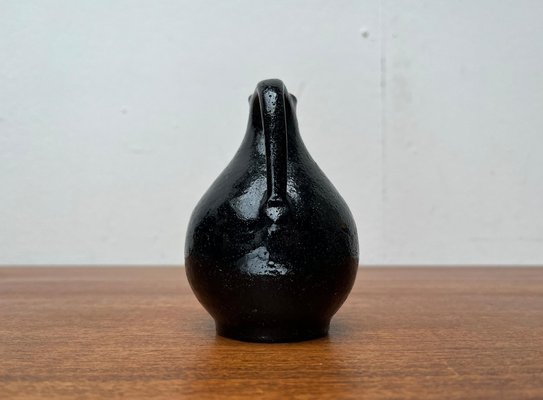 Mid-Century Minimalist Studio Pottery Carafe Vase from BKW Böttger Keramik Wandsbek, Hamburg, Germany, 1960s-UAH-1796022