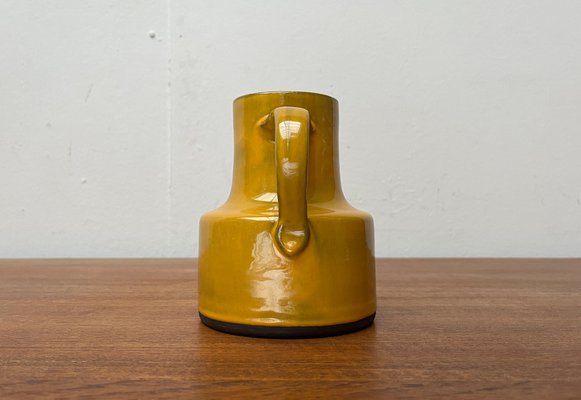 Mid-Century Minimalist Studio Pottery Carafe Vase from BKW Böttger Keramik Wandsbek, Hamburg, Germany, 1960s-UAH-1721008