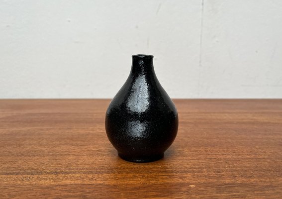 Mid-Century Minimalist Studio Pottery Carafe Vase from BKW Böttger Keramik Wandsbek, Hamburg, Germany, 1960s-UAH-1796022