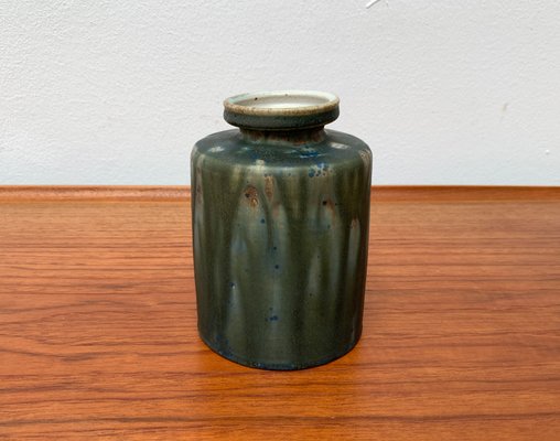 Mid-Century Minimalist Studio Pottery Vase by Rolf Weber for Rolf Weber Steinzeug, 1960s-UAH-1374997