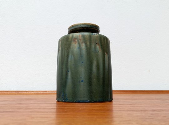 Mid-Century Minimalist Studio Pottery Vase by Rolf Weber for Rolf Weber Steinzeug, 1960s-UAH-1374997