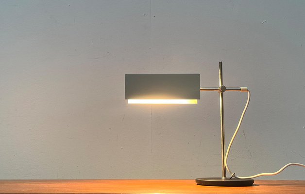 Mid-Century Minimalist Table Lamp from VEB Leuchtenbau, Lengefeld, Germany, 1960s-UAH-1754520