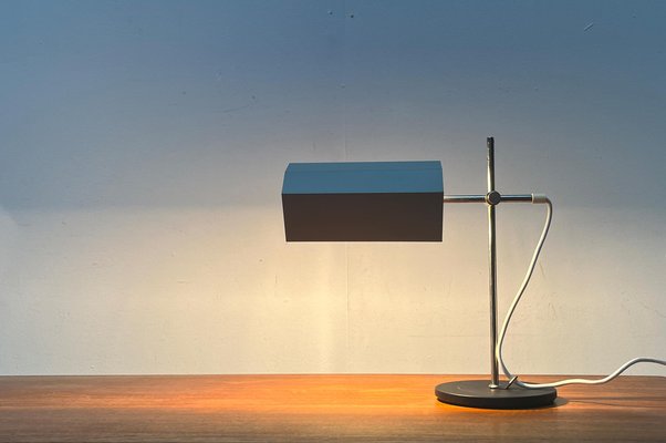 Mid-Century Minimalist Table Lamp from VEB Leuchtenbau, Lengefeld, Germany, 1960s-UAH-1754520