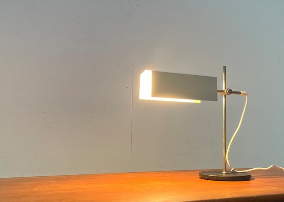 Mid-Century Minimalist Table Lamp from VEB Leuchtenbau, Lengefeld, Germany, 1960s-UAH-1754520