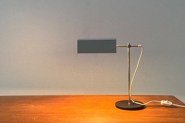 Mid-Century Minimalist Table Lamp from VEB Leuchtenbau, Lengefeld, Germany, 1960s-UAH-1754520