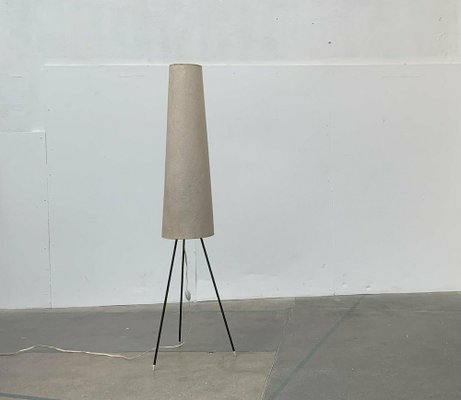 Mid-Century Minimalist Tripod Cocoon Floor Lamp, 1960s-UAH-1726201