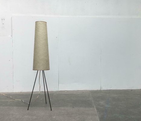 Mid-Century Minimalist Tripod Cocoon Floor Lamp, 1960s-UAH-1726199