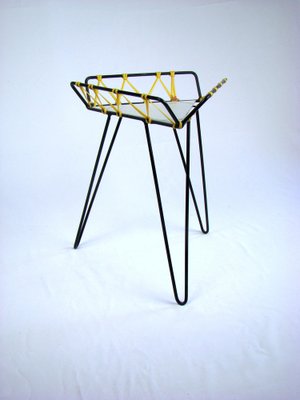 Mid-Century Minimalist Tripod Plant Stand, 1950s-SFQ-1793530