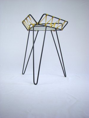 Mid-Century Minimalist Tripod Plant Stand, 1950s-SFQ-1793530