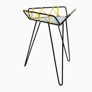 Mid-Century Minimalist Tripod Plant Stand, 1950s-SFQ-1793530