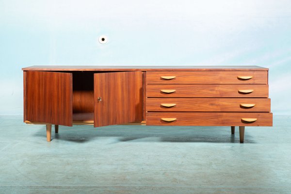 Mid-Century Minimalist Walnut Sideboard, 1960s-HGA-1794467