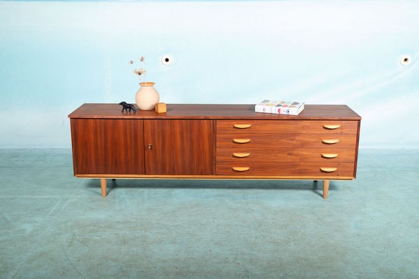 Mid-Century Minimalist Walnut Sideboard, 1960s-HGA-1794467