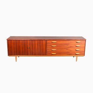 Mid-Century Minimalist Walnut Sideboard, 1960s-HGA-1794467