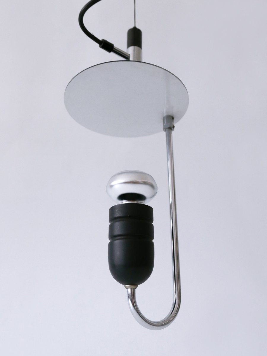 Mid-Century Minimalistic Modern Pendant Lamp from Oluce, Italy, 1970s