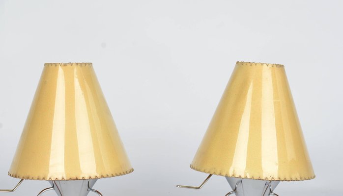 Mid-Century Model 0511 Table Lamps by Josef Hurka for Napako, 1950s, Set of 2-VHD-1787881