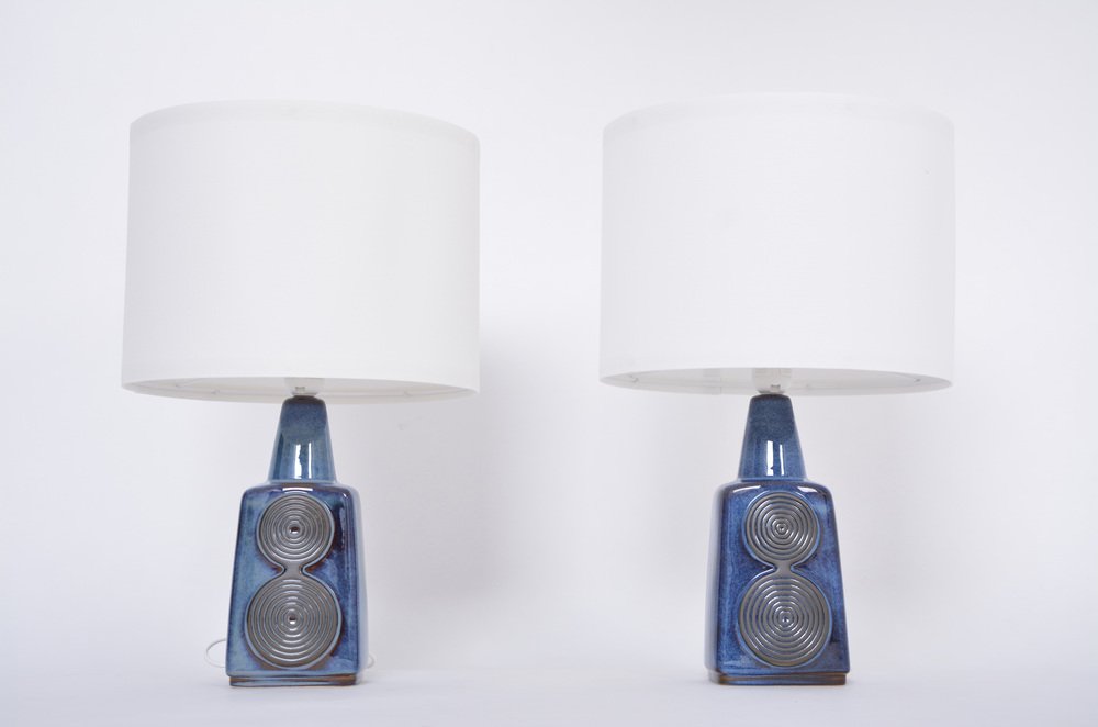 Mid-Century Model 1097 Table Lamps by Einar Johansen for Søholm, 1960s, Set of 2