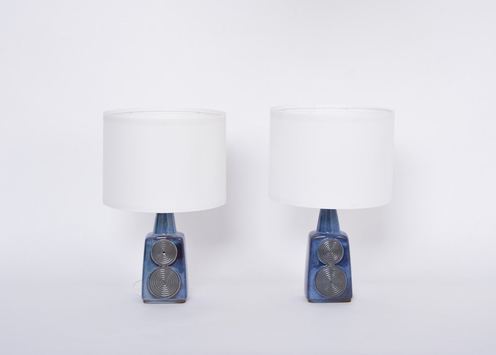 Mid-Century Model 1097 Table Lamps by Einar Johansen for Søholm, 1960s, Set of 2