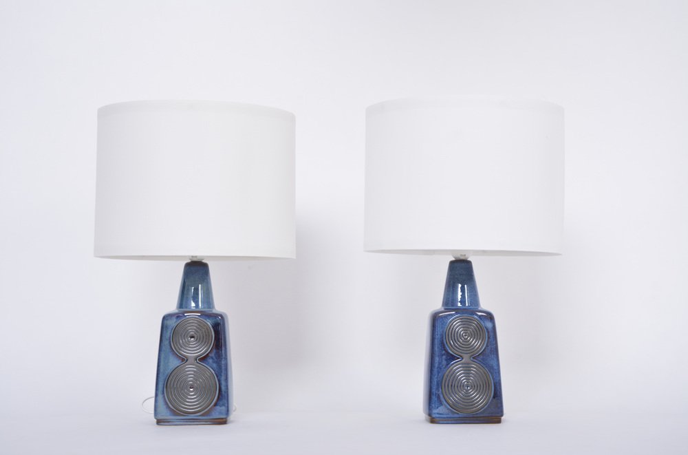 Mid-Century Model 1097 Table Lamps by Einar Johansen for Søholm, 1960s, Set of 2