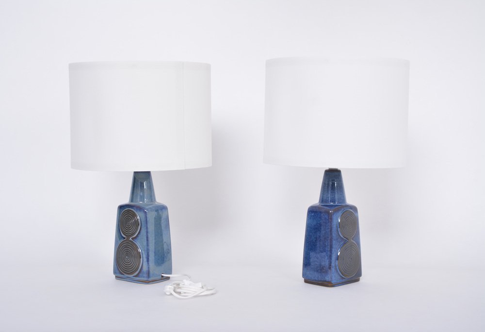 Mid-Century Model 1097 Table Lamps by Einar Johansen for Søholm, 1960s, Set of 2