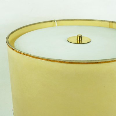 Mid-Century Model 1268 Table Lamp in Brass and Leather by J. T. Kalmar, Austrian-MH-1362819