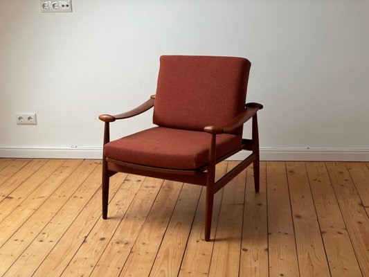 Mid-Century Model 133 Spade Lounge Chair by Finn Juhl, 1960s-WSA-1101194