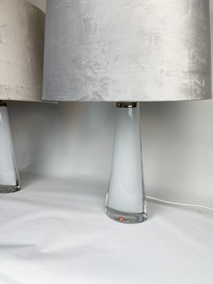 Mid-Century Model 1566 Table Lamps by Carl Fagerlund for Orrefors, Set of 2-UYK-849383