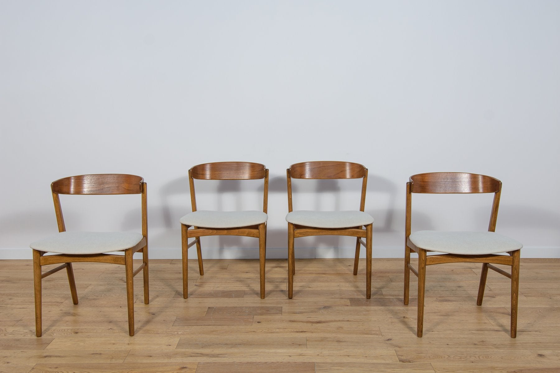 Mid-Century Model 206 Dining Chairs from Farstrup Furniture, Denmark, 1960s, Set of 4