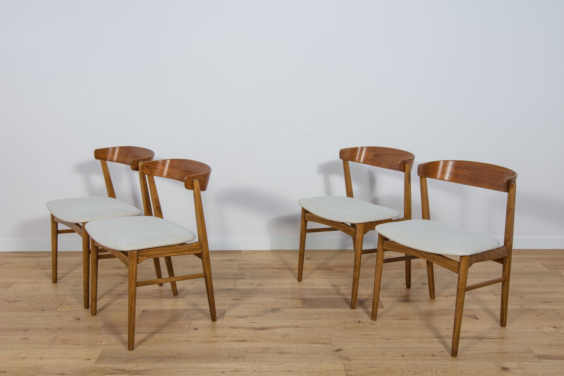 Mid-Century Model 206 Dining Chairs from Farstrup Furniture, Denmark, 1960s, Set of 4