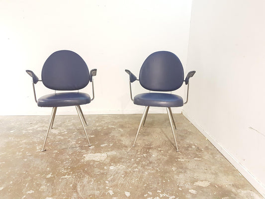 Mid-Century Model 302 Armchairs by Willem Hendrik Gispen for Kembo, Set of 2