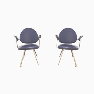 Mid-Century Model 302 Armchairs by Willem Hendrik Gispen for Kembo, Set of 2-LDW-824432