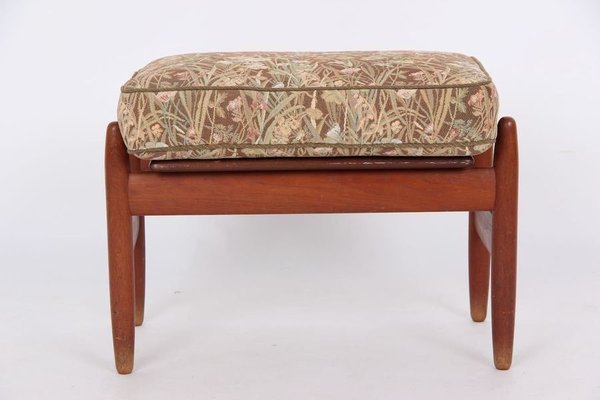 Mid-Century Model 340 Teak Footstool by Poul Volther for Frem Røjle-DQ-1798720