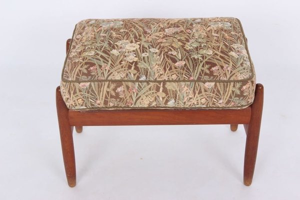 Mid-Century Model 340 Teak Footstool by Poul Volther for Frem Røjle-DQ-1798720