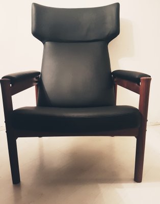 Mid-Century Model 4365 Wing Chair by Hansen, Soren for Fritz Hansen, 1960s-LDW-833941