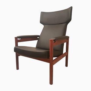 Mid-Century Model 4365 Wing Chair by Hansen, Soren for Fritz Hansen, 1960s-LDW-833941