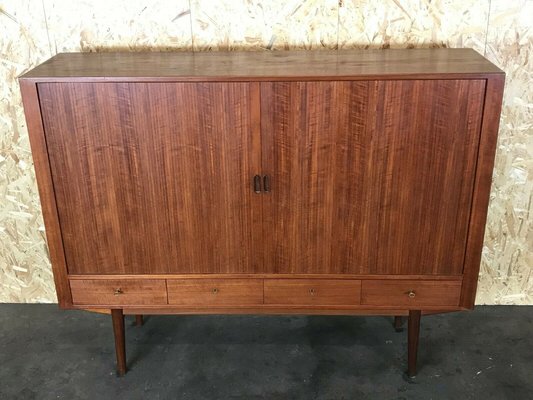 Mid-Century Model 54 High Sideboard in Teak by Arne Vodder for Sibast, 1960s-EJL-1140724