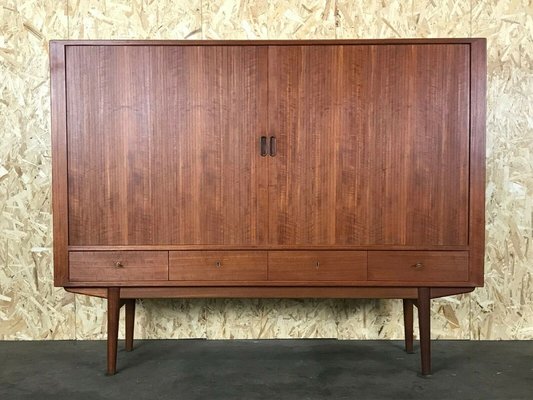 Mid-Century Model 54 High Sideboard in Teak by Arne Vodder for Sibast, 1960s-EJL-1140724