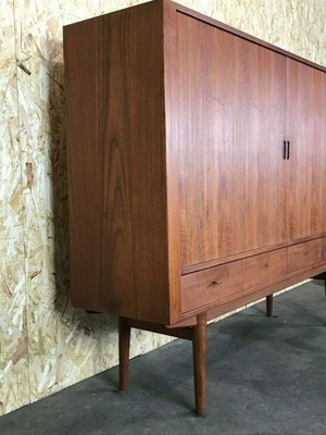 Mid-Century Model 54 High Sideboard in Teak by Arne Vodder for Sibast, 1960s-EJL-1140724