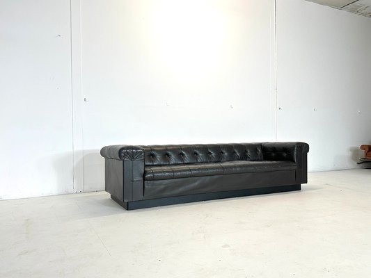 Mid-Century Model 5407 Sofa in Leather by Edward Wormley for Dunbar, 1960s-VGV-1770964