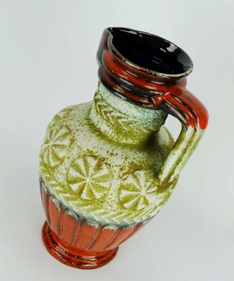 Mid-Century Model 73 30 Vase or Jug with Abstract Decor from Bay Keramik, 1960s-FH-1080833