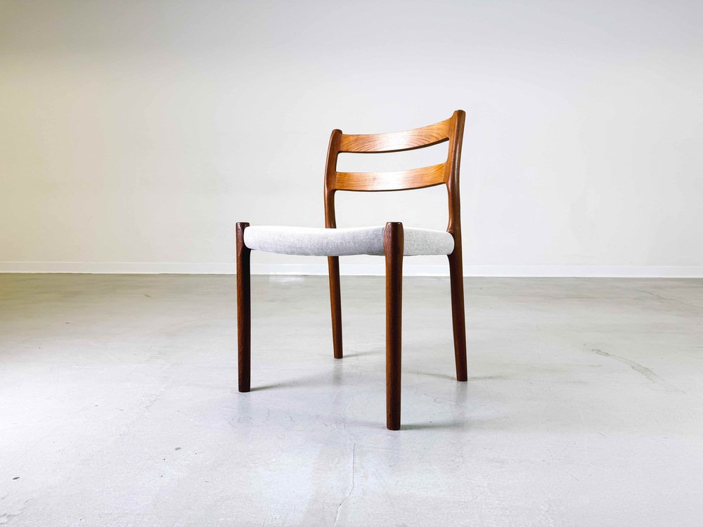 Mid-Century Model 84 Dining Chairs by Niels O Moller J.L. Møllers, 1960s, Set of 3