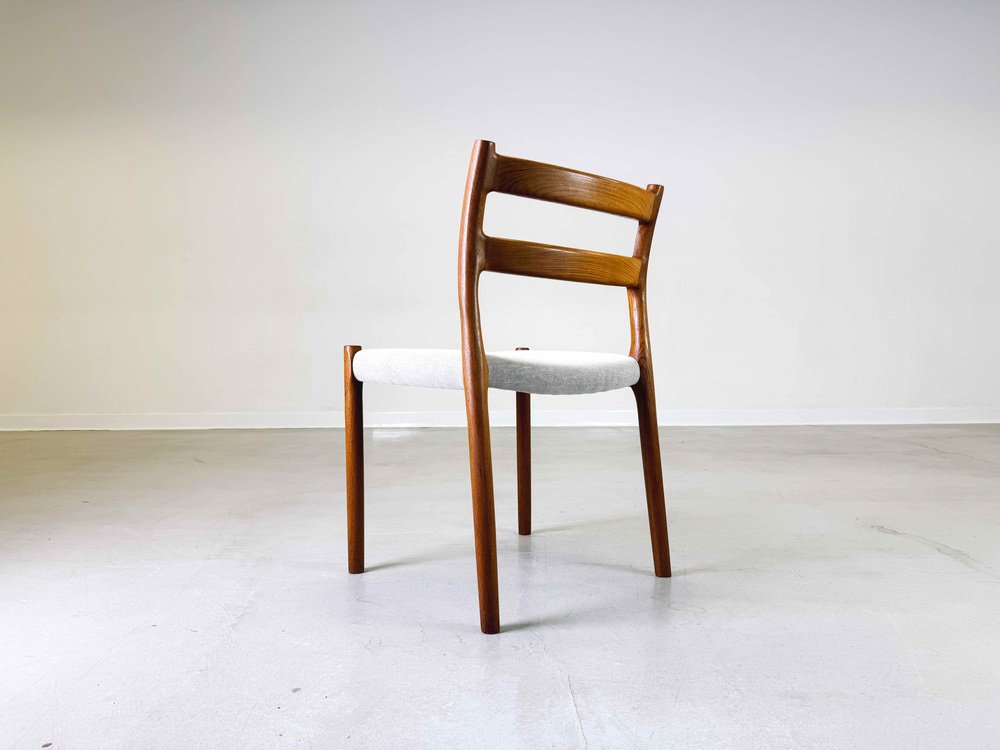 Mid-Century Model 84 Dining Chairs by Niels O Moller J.L. Møllers, 1960s, Set of 3