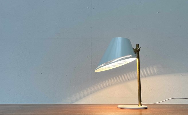 Mid-Century Model 9227 Brass Table Lamp by Paavo Tynell for Taito and Idman, 1950s-UAH-2043221