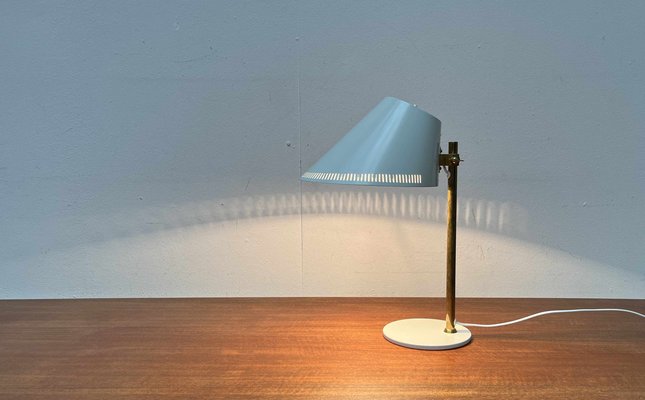 Mid-Century Model 9227 Brass Table Lamp by Paavo Tynell for Taito and Idman, 1950s-UAH-2043221