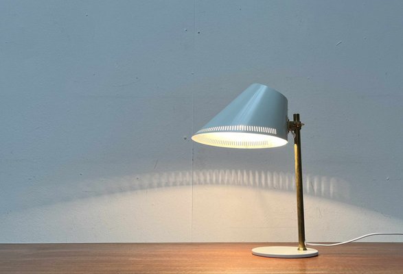 Mid-Century Model 9227 Brass Table Lamp by Paavo Tynell for Taito and Idman, 1950s-UAH-2043221