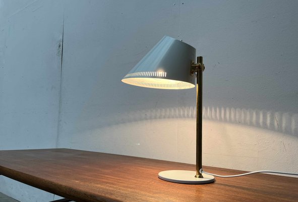 Mid-Century Model 9227 Brass Table Lamp by Paavo Tynell for Taito and Idman, 1950s-UAH-2043221