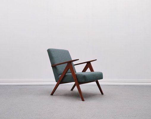 Mid-Century Model B-310 VAR Easy Chair in Sea Tweed, 1960s-MTQ-1812006