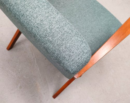 Mid-Century Model B-310 VAR Easy Chair in Sea Tweed, 1960s-MTQ-1812006