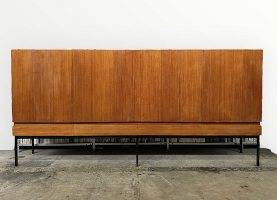 Mid-Century Model B60 Highboard in Teak by Dieter Waeckerlin for Behr-PYR-1591215